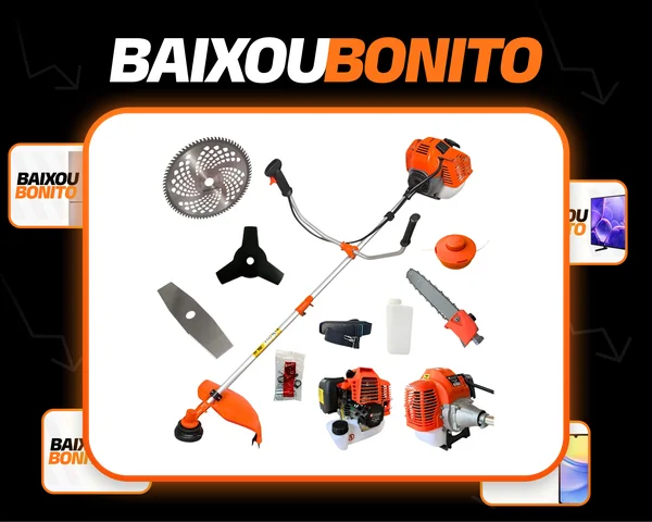Roçadeira Multifunção Gasolina 75cc