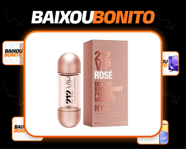 212 Vip Rose EDP 30ml Feminino - Carolina Herrera