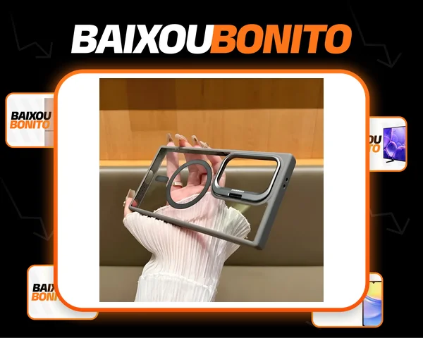 Capinha Magnética Suporte Para S25 S24 S23 Ultra Plus S24fe