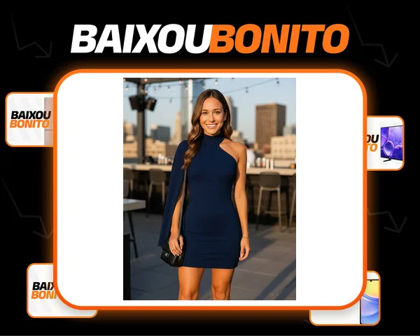 Vestido Paty Suplex Colado Premium Moda Gringa Manga Nula