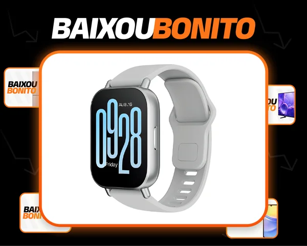 Relógio Xiaomi Redmi Watch 5 Active Global C/alexa Pulseira Pulseira Cinza