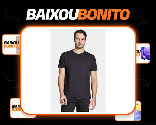 Camiseta Aramis Básica Preto