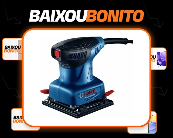 Lixadeira profissional orbital Bosch Professional GSS 140 azul