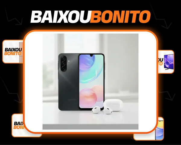 Kit Samsung: Celular Galaxy A17 256gb 8gb Ram 50mp 6.7 Nfc Ip54 Preto + Galaxy Buds Core Branco