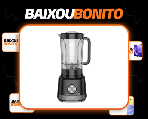Liquidificador Britânia Pro Maxx 6 Pulsar 1150w Blq1280p Cor Preto