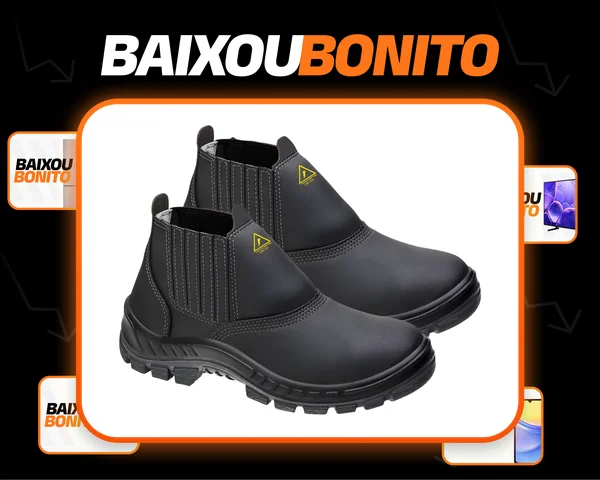 Botina Eletricista Microfibra Bico Pvc Marluvas 70b19 E Bp