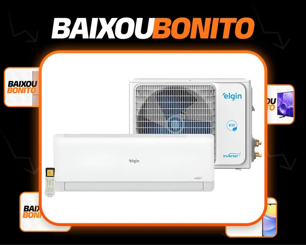 Ar Condicionado Split Elgin Eco Inverter Ii Wi-fi 12000 Btu/ Cor Branco