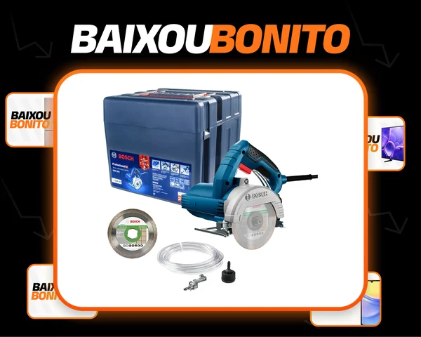 Serra Mármore GDC 151 Titan 1500w Kit Refrigeração Bosch