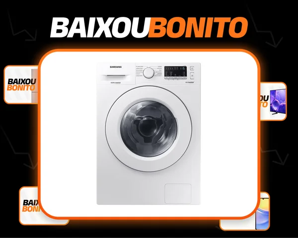 Samsung ecobubble WD10M lava e seca digital inverter branca 10.1kg