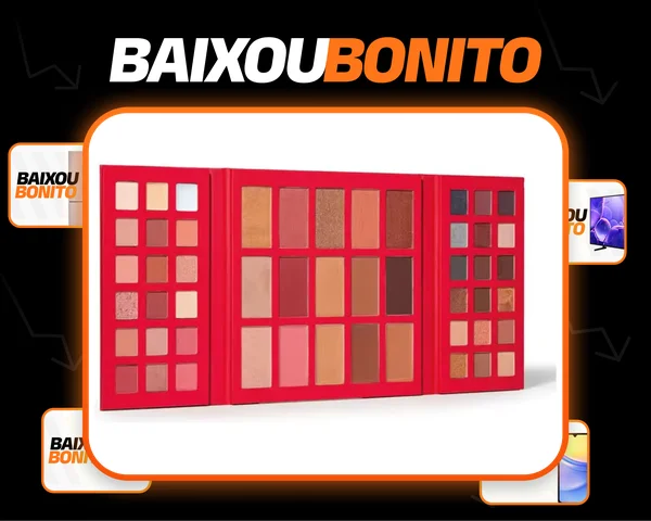 O Boticário Make B. Paleta Cereja Rouge 73,8g