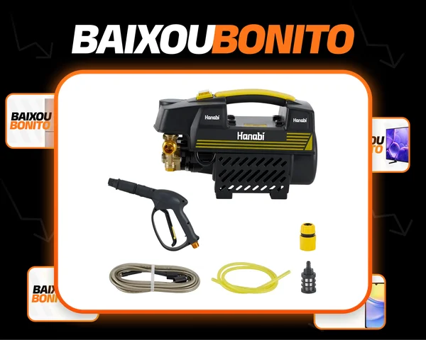 Jato Alta Pressão Lava Carro Maquina Potente Limpeza Pesada