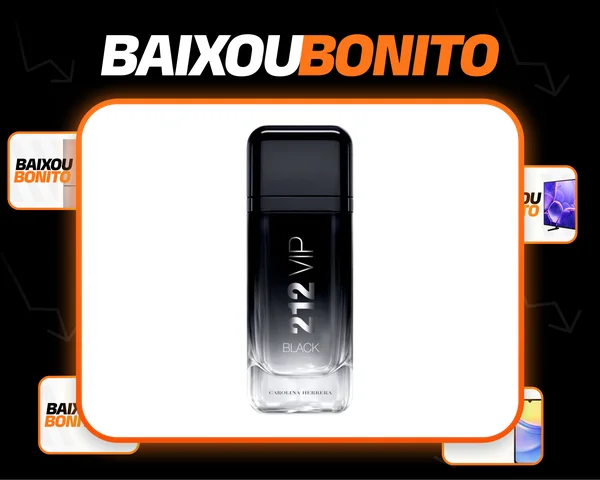 Perfume Carolina Herrera 212 VIP Black Eau de Parfum 200 ml masculino