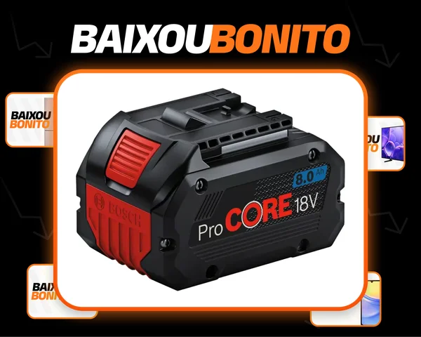 Bateria De Lítio 18v 8ah Procore Professional Bosch