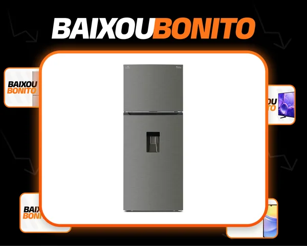 Refrigerador Philco 413 Litros Top Mounted Prf501ti Cor Cinza