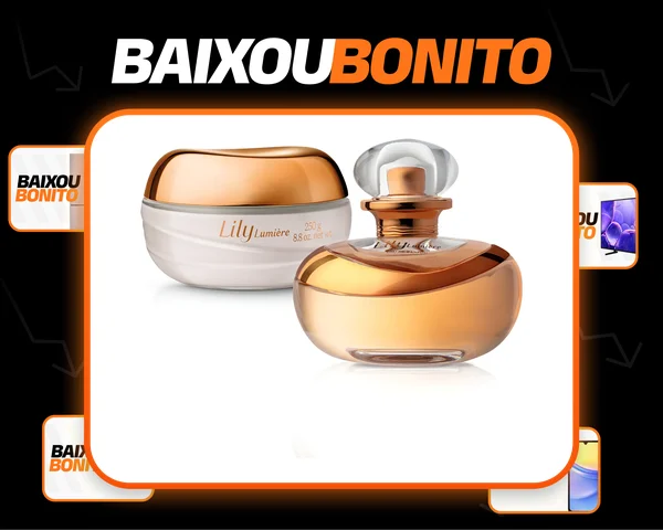 Kit Lily Lumière: Eau De Parfum 75ml + Creme Corporal 250g