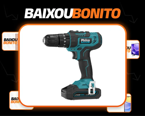 Parafusadeira Philco Ppf21m Maleta + Fenda E Philips