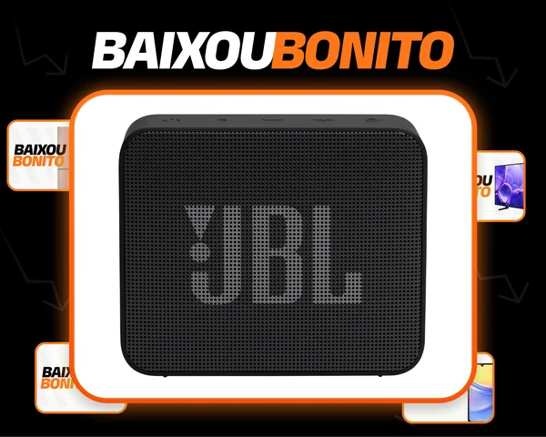 Caixa De Som Bluetooth Portátil Go Essencial 2 Jbl - Preta Preto