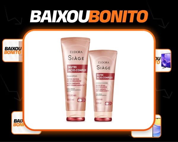 Combo Siàge Nutri Acid.complex: Shampoo 250ml + Condicionado