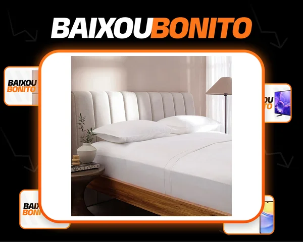 Jogo De Cama Casal Buddemeyer Cotton Essential Cor Branco