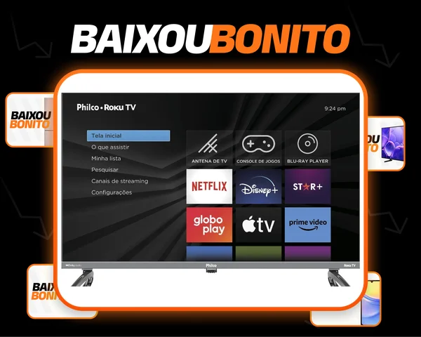 Smart Tv 32 Philco Ptv32k34rkgb Roku Tv Led Dolby Audio