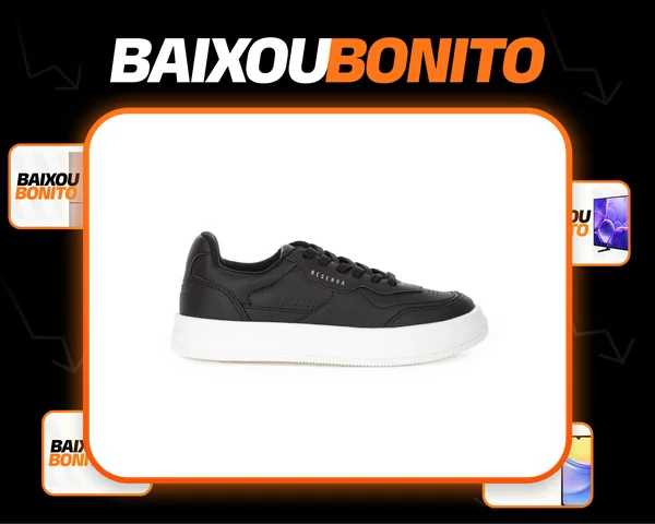 Tênis Reserva Masculino Casual Cano Baixo Antiderrapante