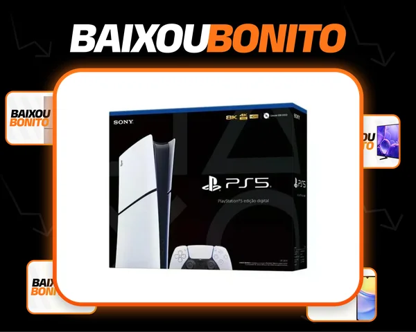 Console Playstation 5 Slim Edição Digital 825 Gb