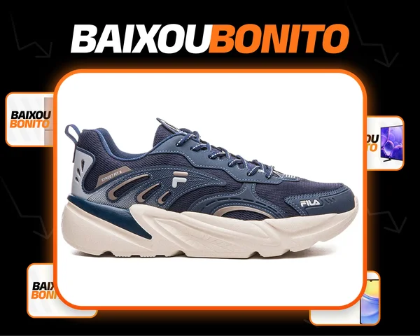 Tênis Fila Street Fit 2 Urbano Retrô Streetwear
