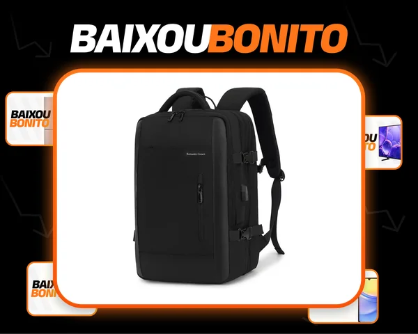 Mochila Viagem Feminina Masculina Para Notebook Executiva