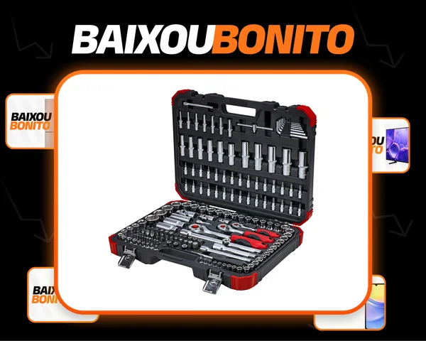 Jogo Soquetes Catracas Ferramentas 172 Peças Gedore